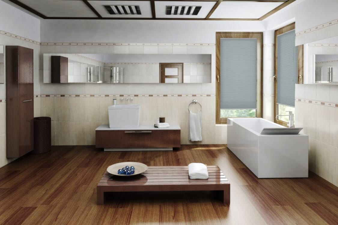 Plissee Pure 1669 Badezimmer