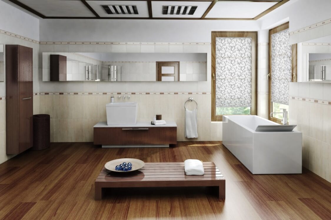 Plissee Solea 1701 Badezimmer