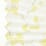 Plissee 1702 Falten Detail Gelb , Weiß