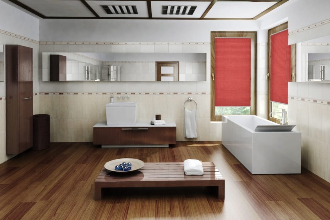 Plissee Topar Crush 1631 Badezimmer
