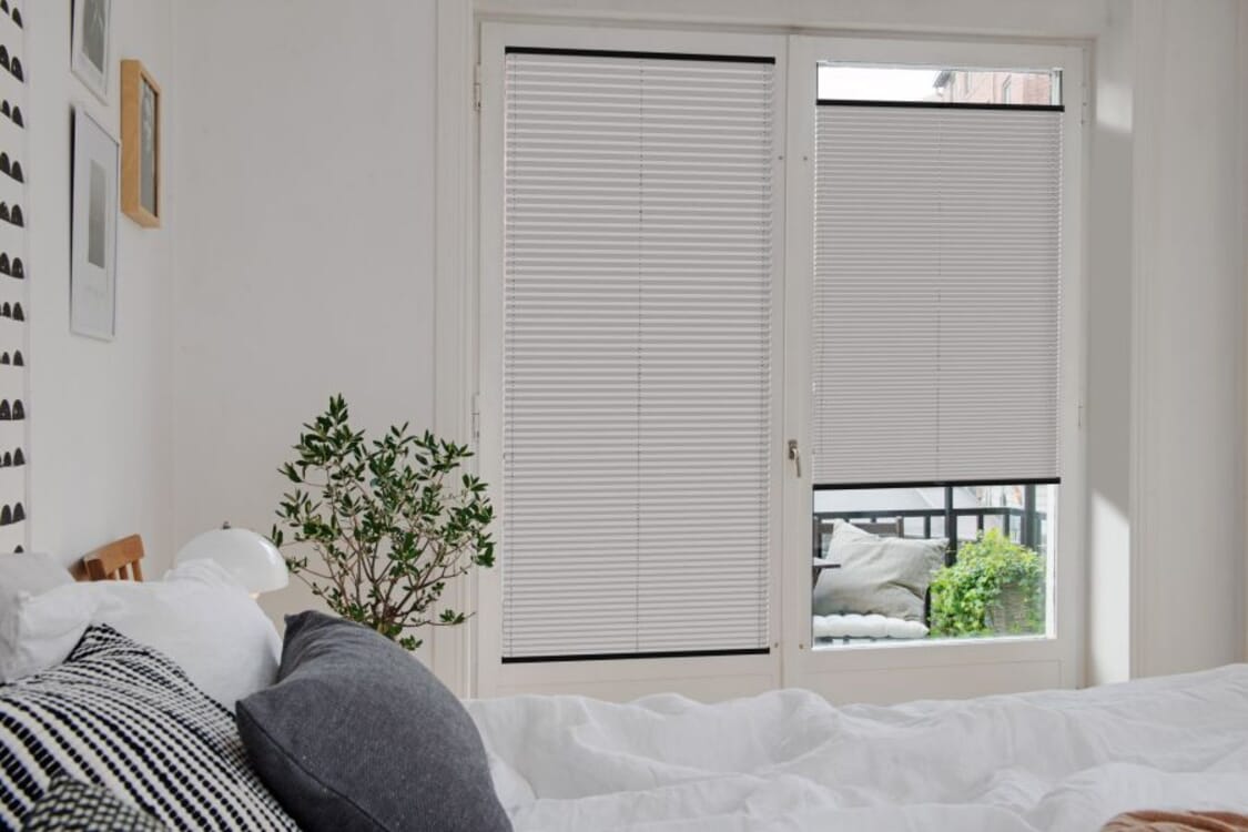 Plissee 1502 Schlafzimmer Grau