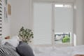 Plissee Wabe Bonita 4213 Schlafzimmer