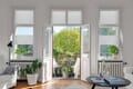 Plissee Wabe Bonita 4213 Wohnzimmer