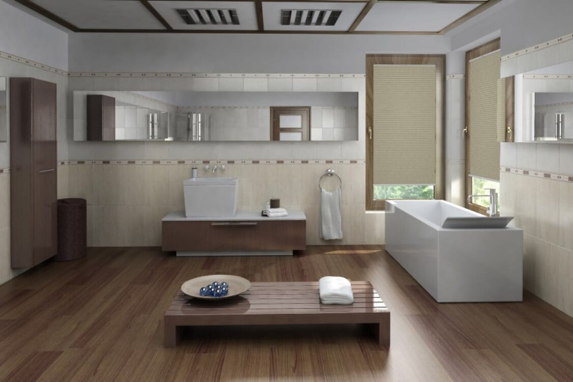 Plissee Casato Blackout 4414  Badezimmer