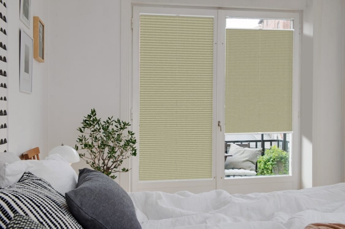 Plissee 2115 Schlafzimmer Beige
