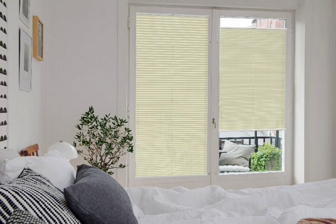 Plissee 2087 Schlafzimmer Beige