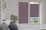 Plissee Wabe Lux 2239 Schlafzimmer