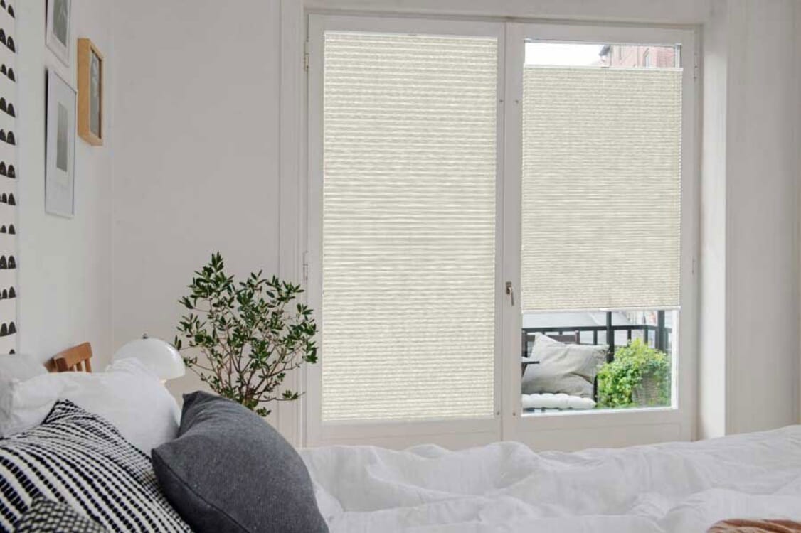 Plissee 2145 Schlafzimmer Beige