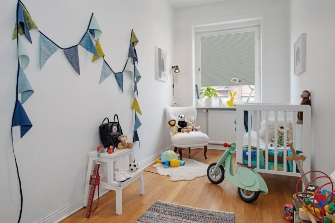 Plissee Wabe Rimano 4387 Kinderzimmer