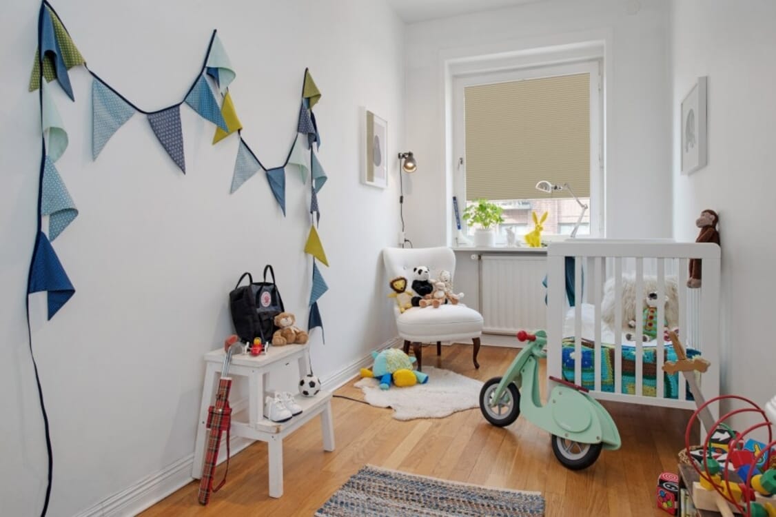 Plissee Wabe Rimano 4390 Kinderzimmer