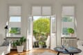 Plissee 1525 Wohnzimmer Grau