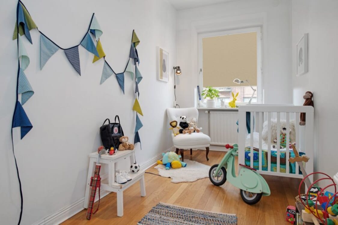Plissee 1511 Kinderzimmer Beige