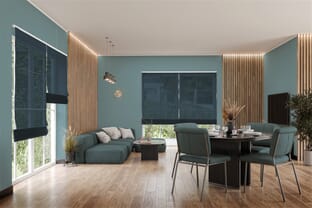 Raffrollo Belano 9356 Wohnzimmer