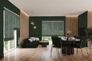 Raffrollo Carmona 9349 Wohnzimmer