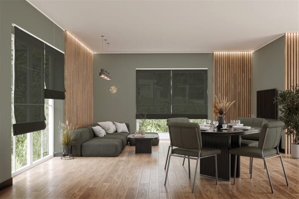 Raffrollo Carmona 9350 Wohnzimmer Raffrollo Carmona 9350 Wohnzimmer