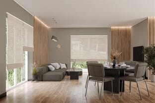 Raffrollo Castino 9386 Wohnzimmer