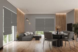 Raffrollo Crepusco 9420 Wohnzimmer