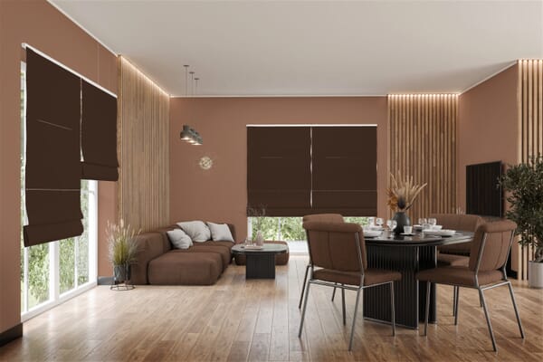 Raffrollo Crepusco 9422 Wohnzimmer