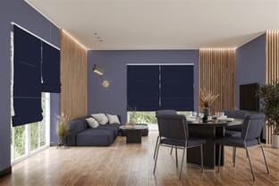 Raffrollo Crepusco 9424 Wohnzimmer