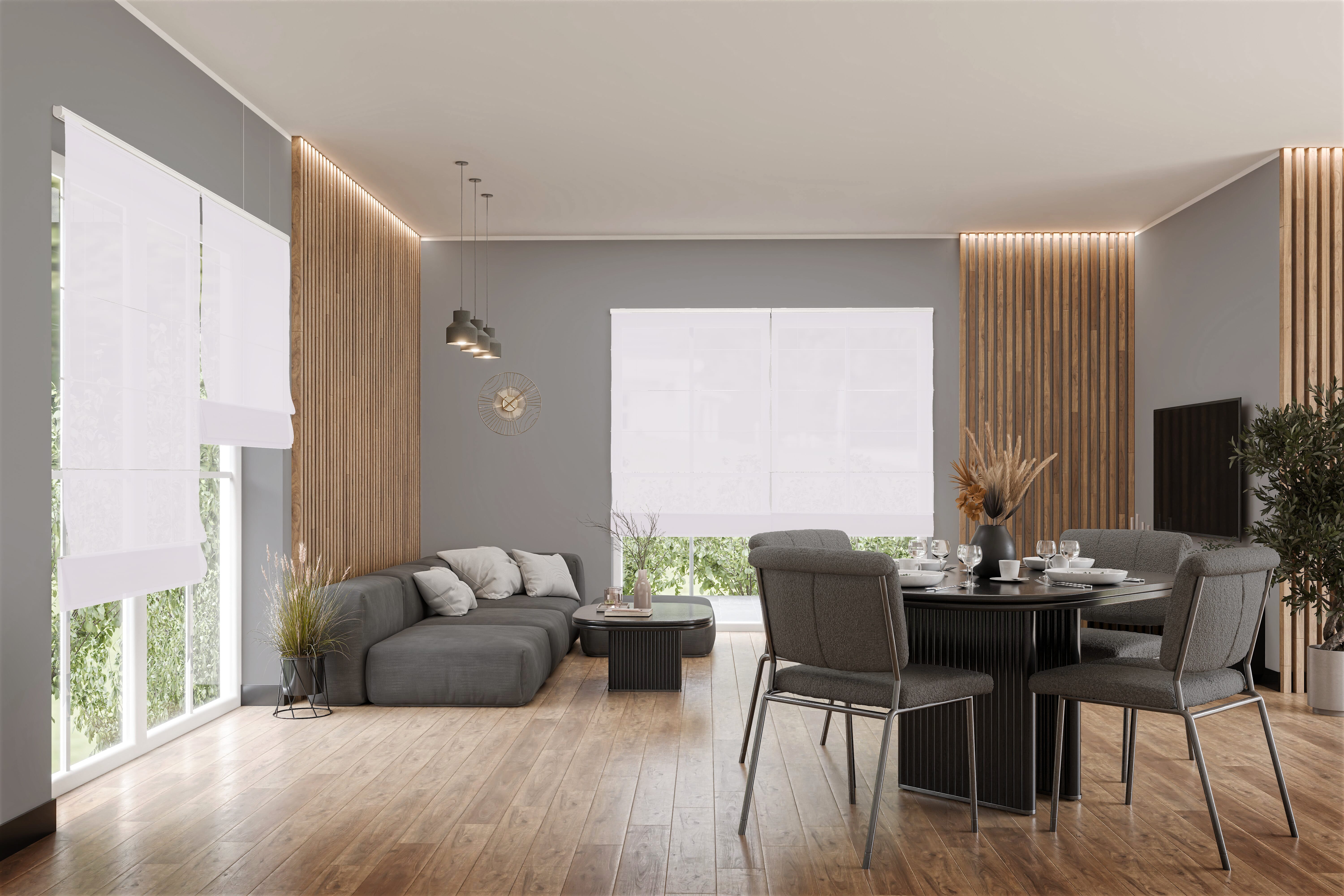 Raffrollo Lagoria 9434 Wohnzimmer