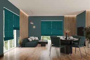 Raffrollo Lagoria 9438 Wohnzimmer