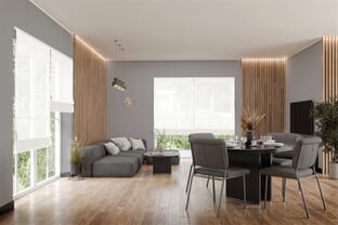 Raffrollo Lumera 9322 Wohnzimmer