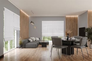 Raffrollo Meravo 9389 Wohnzimmer