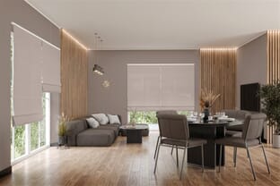 Raffrollo Meravo 9390 Wohnzimmer