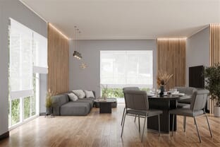 Raffrollo Nuviano 9415 Wohnzimmer