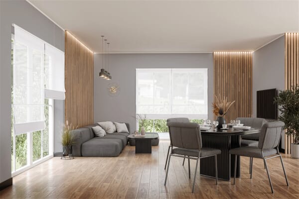 Raffrollo Nuviano 9415 Wohnzimmer Raffrollo Nuviano 9415 Wohnzimmer