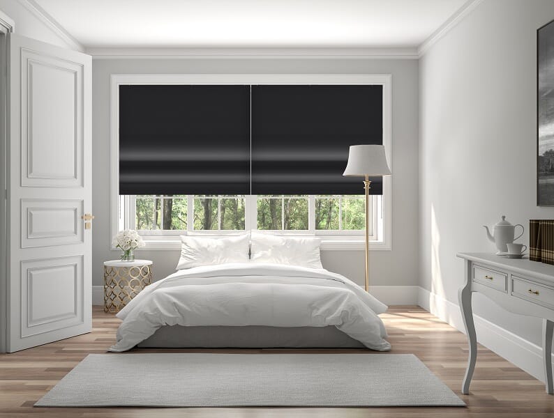 Raffrollo Silvano 9265 Schlafzimmer