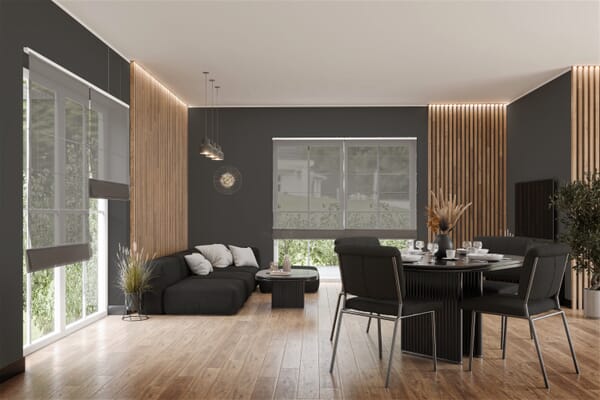 Raffrollo Solara 9315 Wohnzimmer Raffrollo Solara 9315 Wohnzimmer