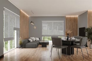 Raffrollo Sularo 9378 Wohnzimmer