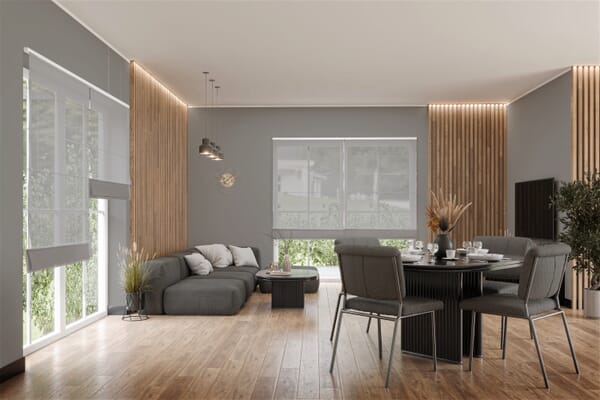 Raffrollo Sularo 9378 Wohnzimmer Raffrollo Sularo 9378 Wohnzimmer