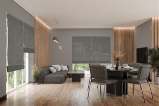 Raffrollo Sularo 9379 Wohnzimmer