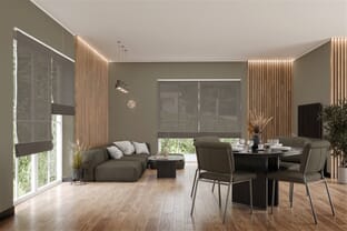 Raffrollo Sularo 9380 Wohnzimmer