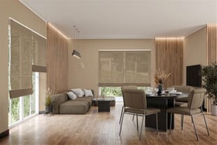 Raffrollo Sularo 9383 Wohnzimmer