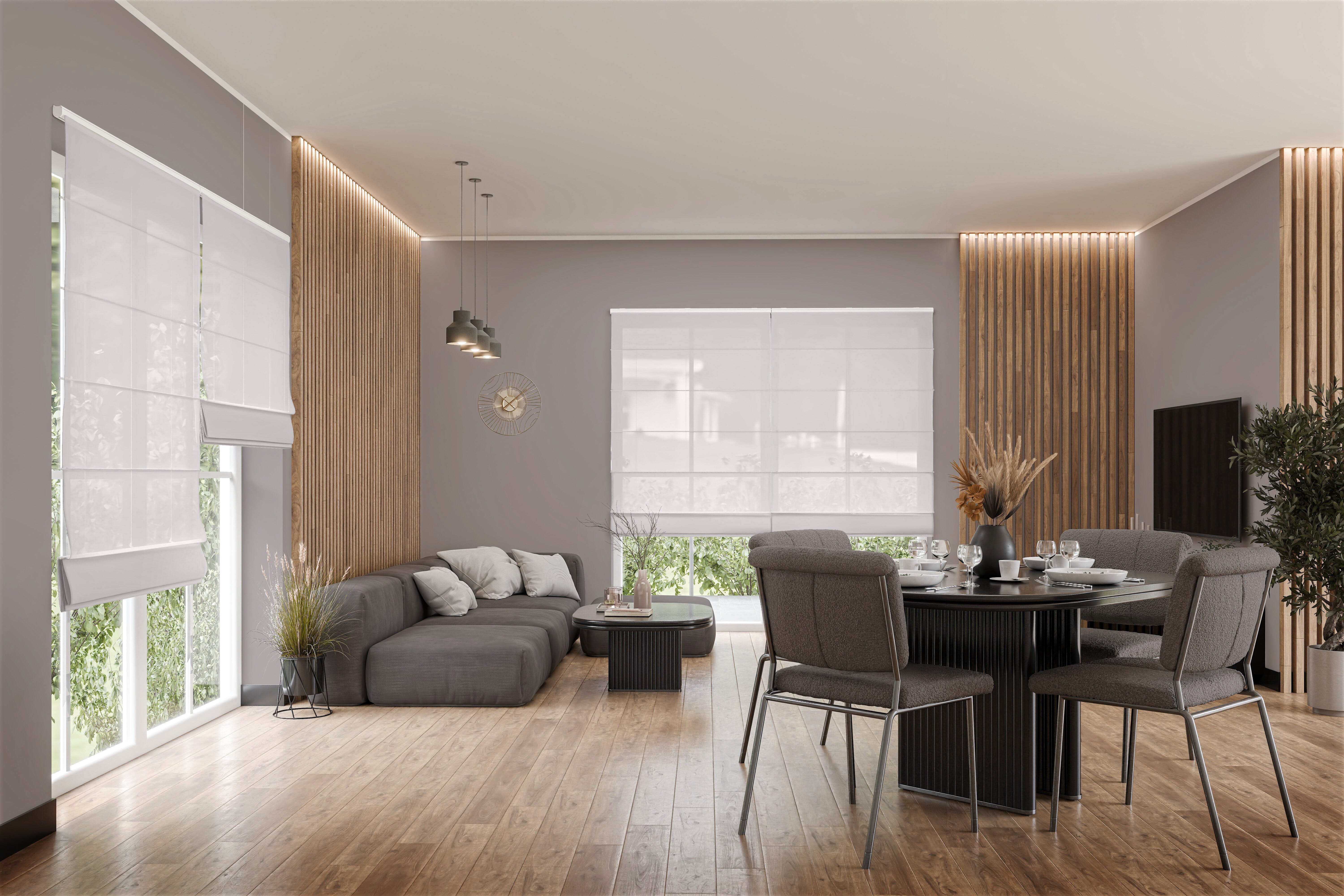 Raffrollo Talora 9393 Wohnzimmer