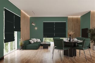 Raffrollo Tenebria 9411 Wohnzimmer