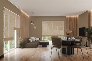 Raffrollo Terralina 9439 Wohnzimmer