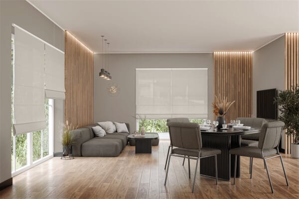 Raffrollo Tivario 9458 Wohnzimmer