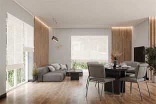 Raffrollo Tramoro 9402 Wohnzimmer