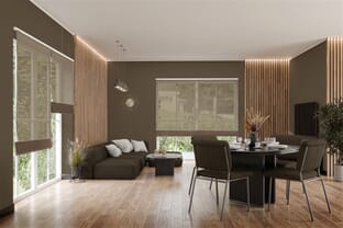 Raffrollo Triviso 9336 Wohnzimmer