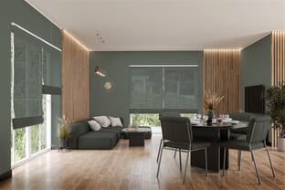 Raffrollo Velaro 9371 Wohnzimmer