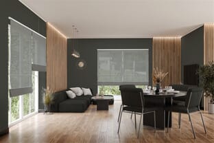 Raffrollo Vivente 9337 Wohnzimmer