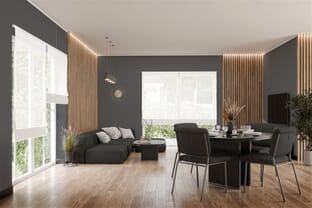 Raffrollo Zelari 9366 Wohnzimmer