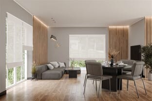 Raffrollo Zelari 9367 Wohnzimmer