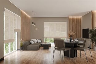 Raffrollo Zelari 9368 Wohnzimmer