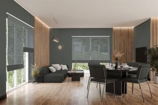 Raffrollo Zelari 9370 Wohnzimmer