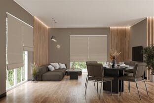 Raffrollo Zeluna 9473 Wohnzimmer